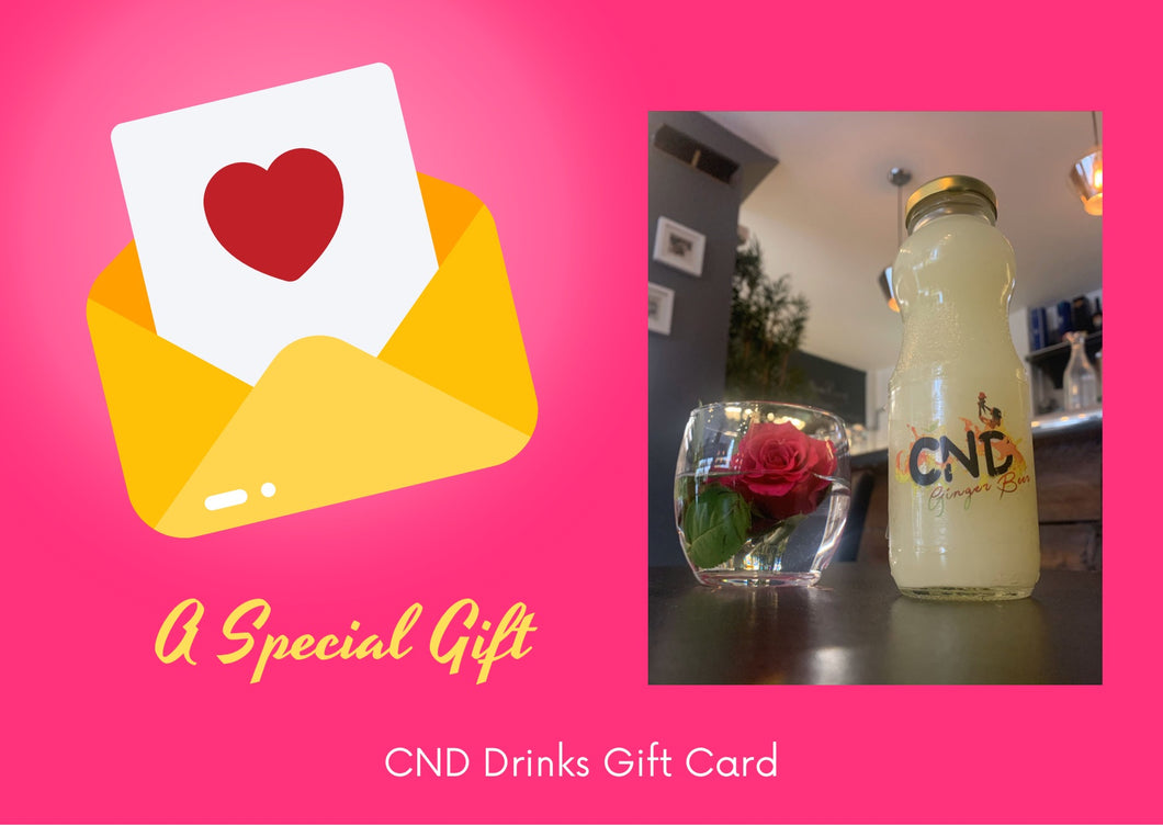 CND Drinks Gift Card